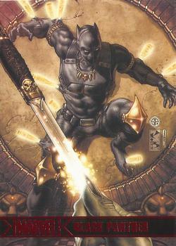 2012 Rittenhouse Marvel Greatest Heroes #8 Black Panther Front