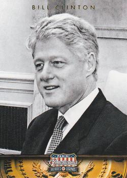 2012 Panini Americana Heroes & Legends #42 Bill Clinton Front