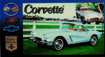1996 Collect-A-Card Corvette Heritage Collection #10 1962 Corvette Front