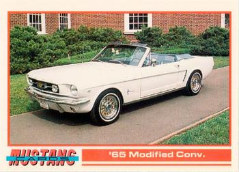 1992 Performance Years Mustang Cards #14 '65 Modified Conv. Front