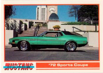 1992 Performance Years Mustang Cards #43 '72 Sports Coupe Front
