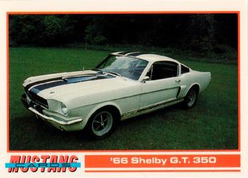 1992 Performance Years Mustang Cards #50 '66 Shelby G.T. 350 Front