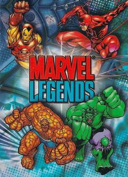 2001 Topps Marvel Legends #72 Marvel Legends Checklist Front