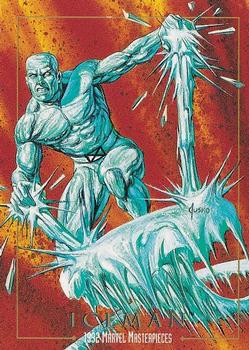 1992 SkyBox Marvel Masterpieces #40 Iceman Front
