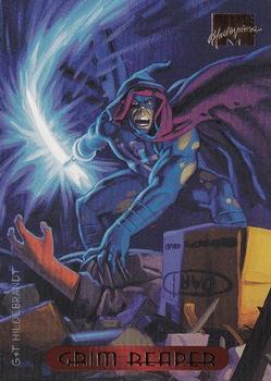 1994 Fleer Marvel Masterpieces Hildebrandt Brothers #46 Grim Reaper Front