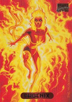 1994 Fleer Marvel Masterpieces Hildebrandt Brothers #89 Phoenix Front