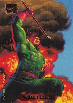 1994 Fleer Marvel Masterpieces Hildebrandt Brothers #138 Wrecker Front