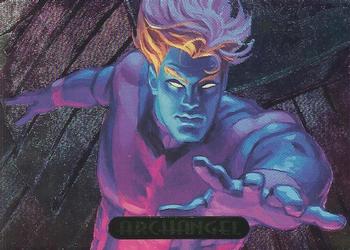 1994 Fleer Marvel Masterpieces Hildebrandt Brothers - PowerBlast #2 Archangel Front