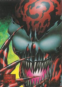 1995 Fleer Marvel Masterpieces #20 Carnage Front