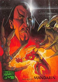 1995 Fleer Marvel Masterpieces #64 Mandarin Front
