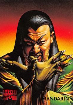 1995 Fleer Marvel Masterpieces #65 Mandarin Front