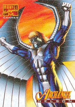 1995 Fleer Marvel Masterpieces - Canvas #1 Archangel Front