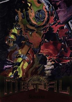 1995 Metal Marvel #8 Sunfire Front