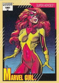 1991 Impel Marvel Universe II #4 Marvel Girl Front