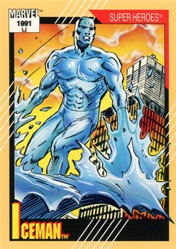 1991 Impel Marvel Universe II #8 Iceman Front