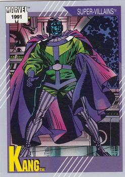 1991 Impel Marvel Universe II #81 Kang Front