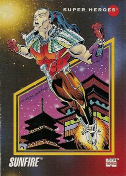 1992 Impel Marvel Universe #14 Sunfire Front