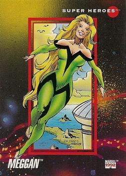 1992 Impel Marvel Universe #47 Meggan Front