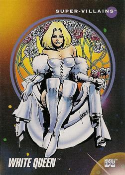 1992 Impel Marvel Universe #123 White Queen Front