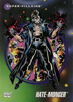 1992 Impel Marvel Universe #137 Hate-Monger Front