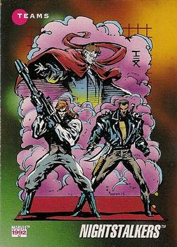 1992 Impel Marvel Universe #177 Nightstalkers Front