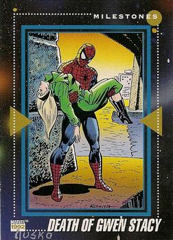 1992 Impel Marvel Universe #197 Death of Gwen Stacy Front