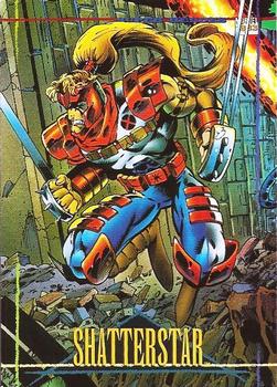1993 SkyBox Marvel Universe #32 Shatterstar Front