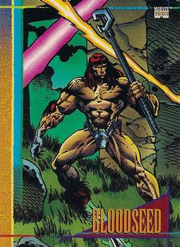 1993 SkyBox Marvel Universe #130 Bloodseed Front