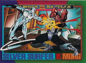 1993 SkyBox Marvel Universe #148 Silver Surfer / Morg Front