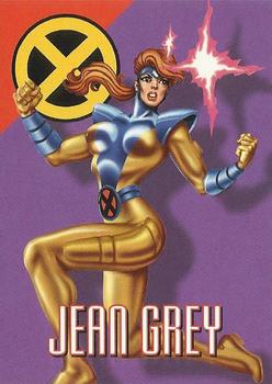 1996 Fleer/SkyBox Marvel Vision #32 Jean Grey Front