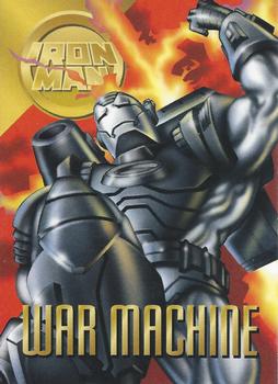 1996 Fleer/SkyBox Marvel Vision #82 War Machine Front