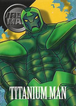 1996 Fleer/SkyBox Marvel Vision #93 Titanium Man Front