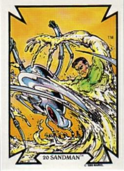1989 Comic Images Marvel Comics Todd McFarlane  #20 Sandman Front