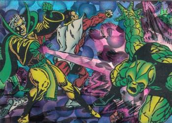 1992 Comic Images The Silver Surfer #34 Mentor Front