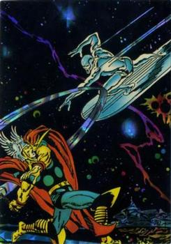 1992 Comic Images The Silver Surfer #36 Thor Front
