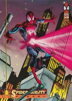 1994 Fleer The Amazing Spider-Man #5 Spider-Agility Front