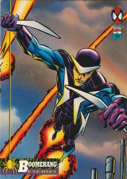 1994 Fleer The Amazing Spider-Man #57 Boomerang Front