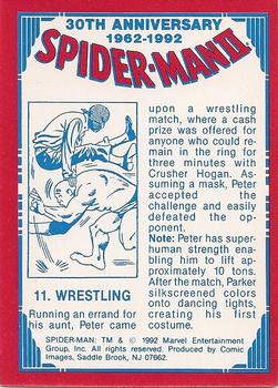 1992 Comic Images Spider-Man II: 30th Anniversary 1962-1992 #11 Wrestling Back