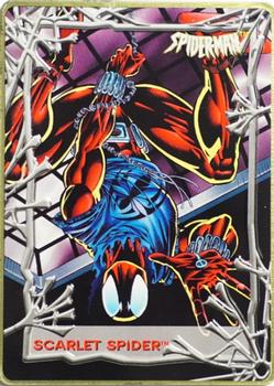1996 Metallic Impressions Spider-Man #3 Scarlet Spider Front