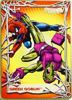 1996 Metallic Impressions Spider-Man #8 Green Goblin Front