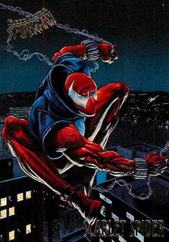 1995 Fleer Ultra Spider-Man #48 Scarlet Spider Front