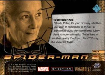 2004 Upper Deck Spider-Man 2 #SMC-9 Concerns Back