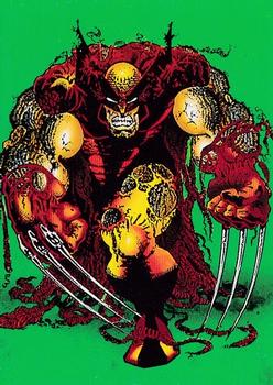 1992 Comic Images Wolverine From Then 'Til Now II #5 Aging Front