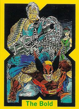 1991 Comic Images X-Force #35 The Bold Front