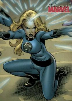 2008 Rittenhouse Women of Marvel #25 Invisible Woman Front