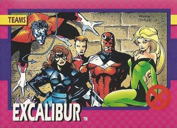 1992 Impel The Uncanny X-Men #75 Excalibur Front