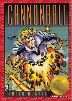 1993 SkyBox X-Men Series 2 #6 Cannonball Front