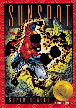 1993 SkyBox X-Men Series 2 #33 Sunspot Front