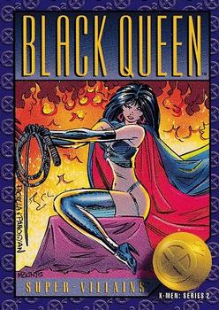 1993 SkyBox X-Men Series 2 #56 Black Queen Front
