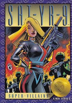 1993 SkyBox X-Men Series 2 #72 Sat-Yr-9 Front